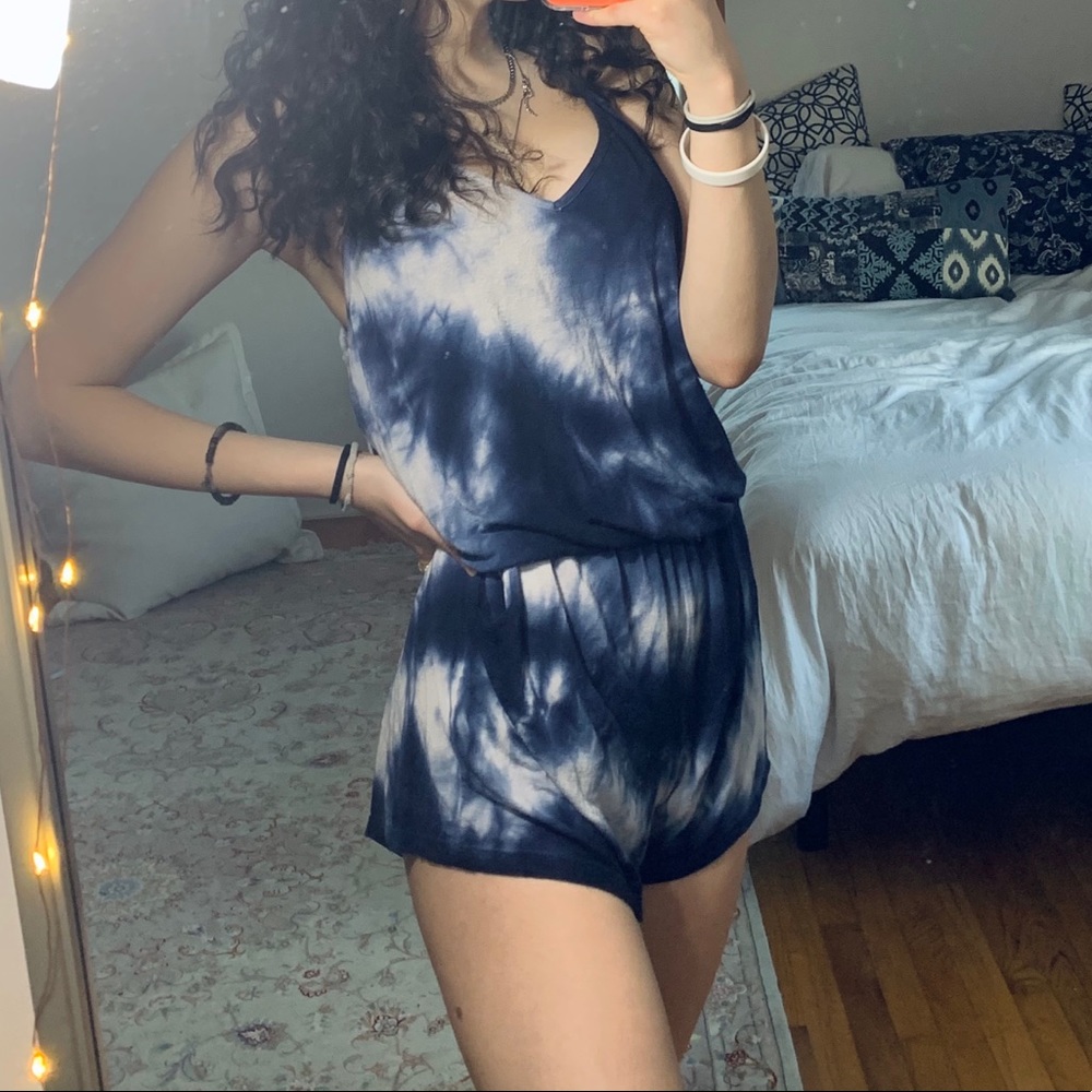 Brandy Melville Tie Dye Romper